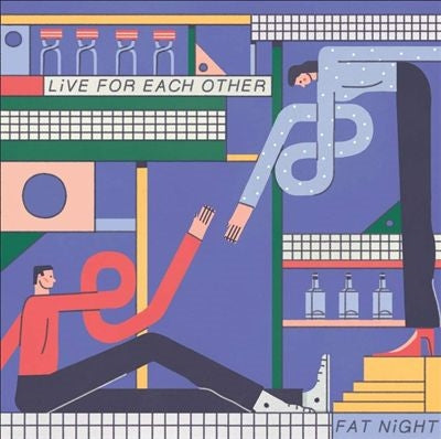 Fat Night - Live For Each Other [2xLP - Blue]