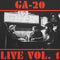 GA-20 - Live Vol. 1 [7" - Teal]
