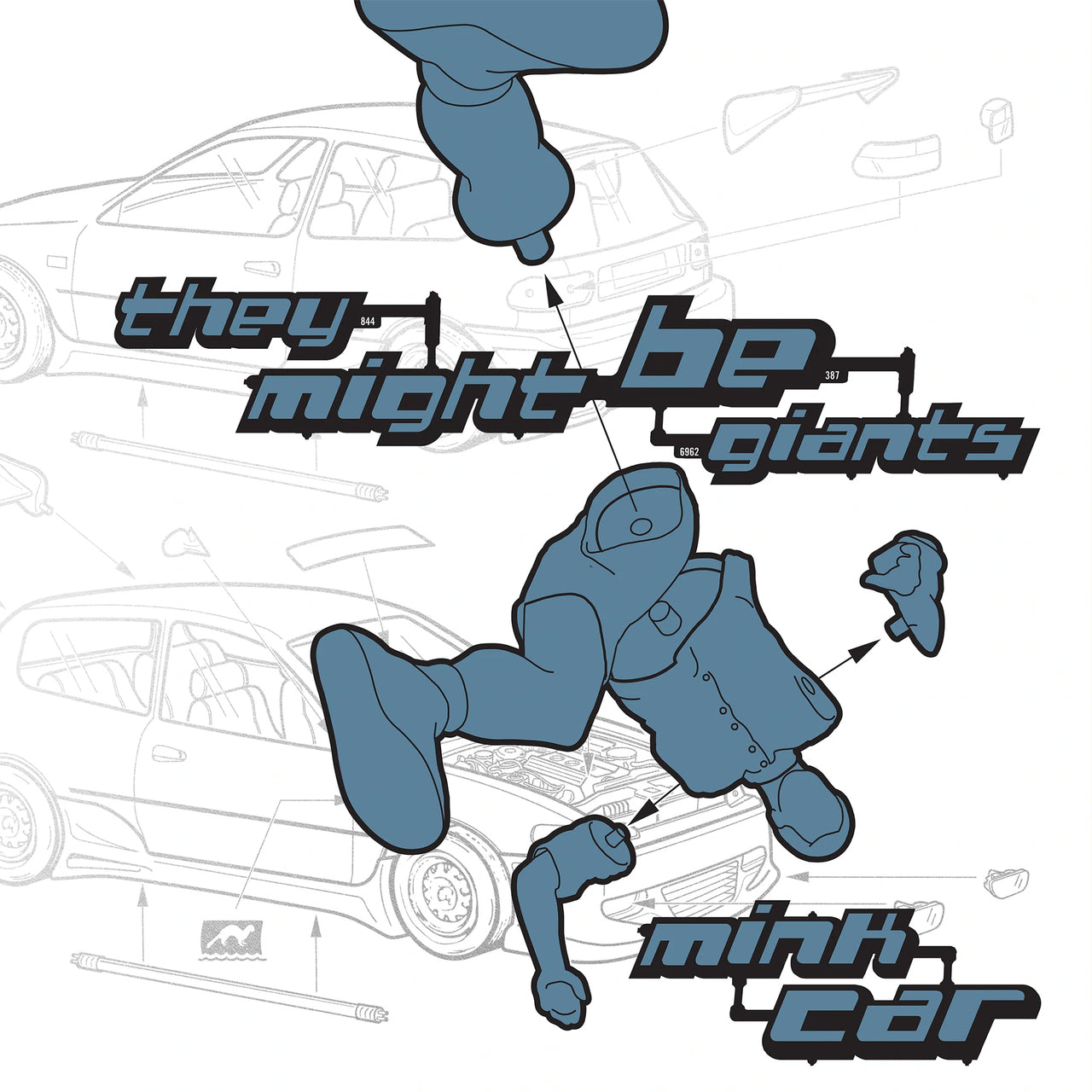 They Might Be Giants - Mink Car [LP - Opaque White]