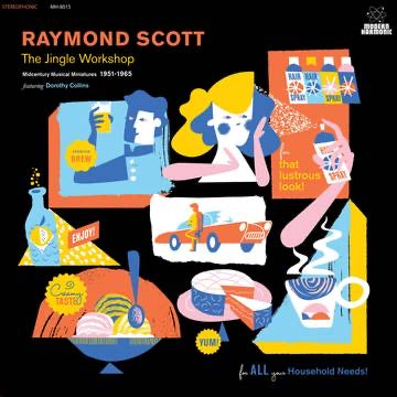 Raymond Scott - The Jingle Workshop: Midcentury Musical Miniatures 1951-1965 [2xLP - Color]
