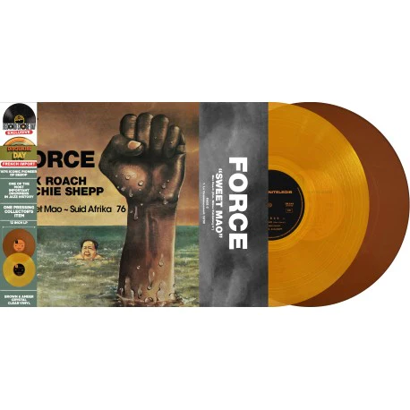 Max Roach & Archie Shepp - Force - Sweet Mao - Suid Afrika 76 [2xLP - Brown & Amber]