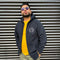 Seasick Zip Up Hoodie - Navy