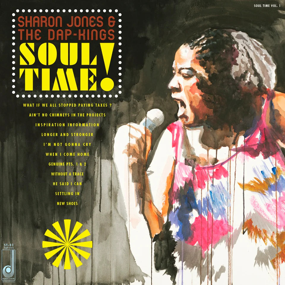 Sharon Jones & The Dap-Kings - Soul Time! [LP - Pink]