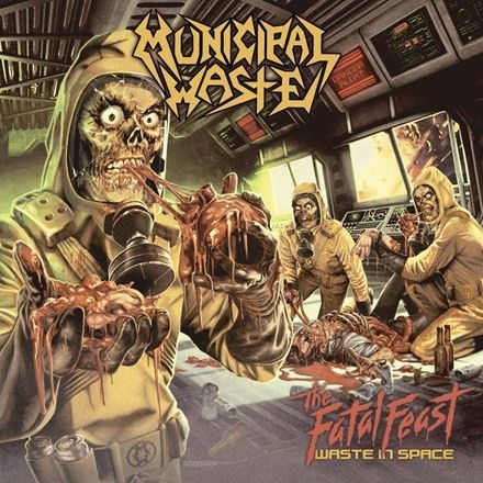 Municipal Waste - The Fatal Feast [LP - Radiation Green Splatter]