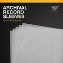 Mobile Fidelity Archival Record Sleeves [4mil Outer Sleeves - 50ct]
