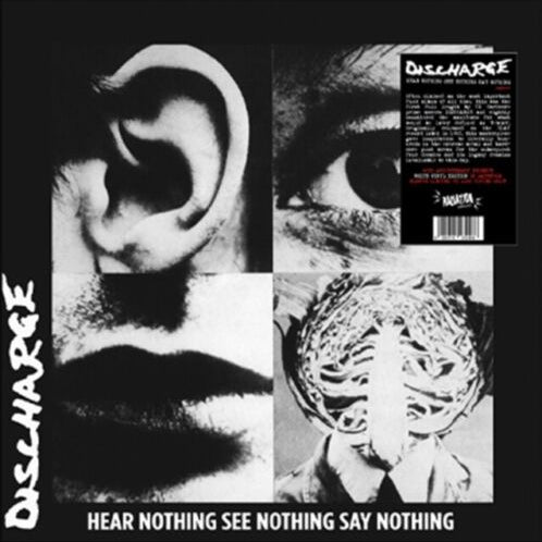 Discharge - Hear Nothing See Nothing Say Nothing [LP - White]