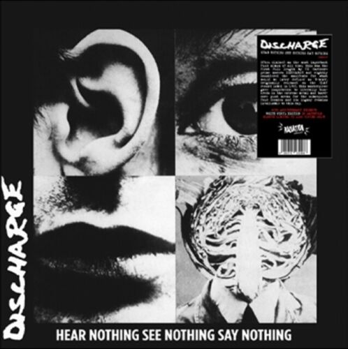 Discharge - Hear Nothing See Nothing Say Nothing [LP - White]