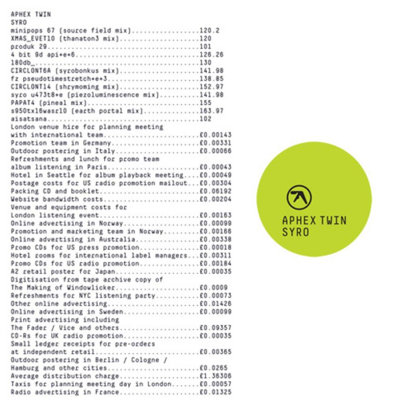 Aphex Twin - Syro [3xLP]