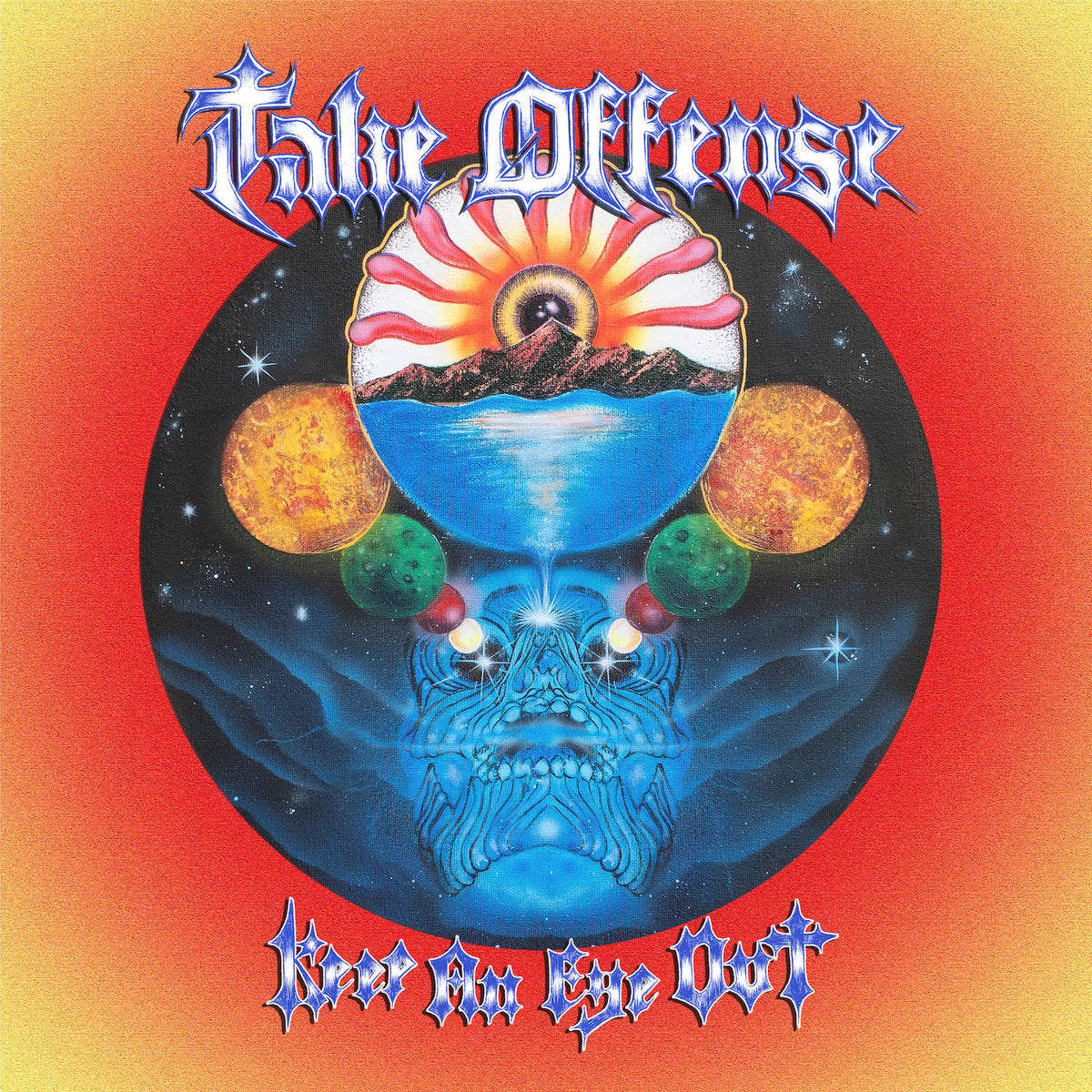 Take Offense - Keep An Eye Out [LP - Blood Red/Neon Yellow]