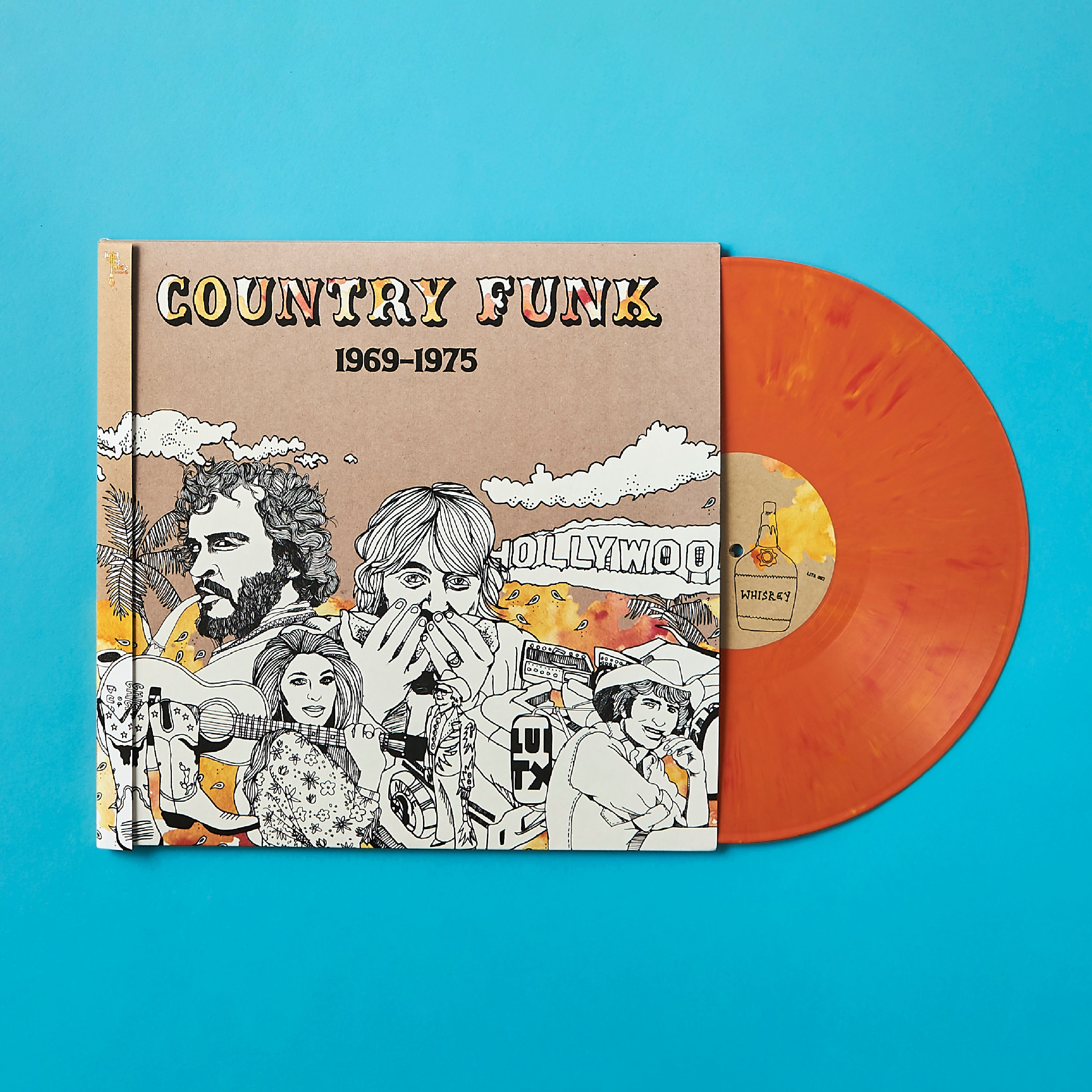Various Artists - Country Funk 1969-1975 [2xLP - Orange Swirl]