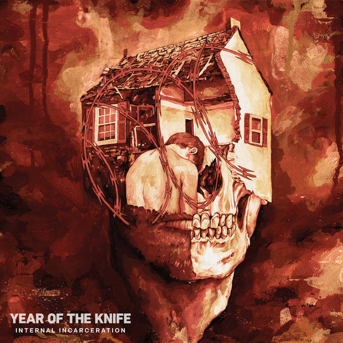 Year Of The Knife - Internal Incarceration [LP - Bloodred / Oxblood Pinwheel]